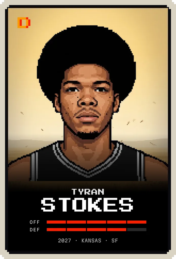 Tyran Stokes card