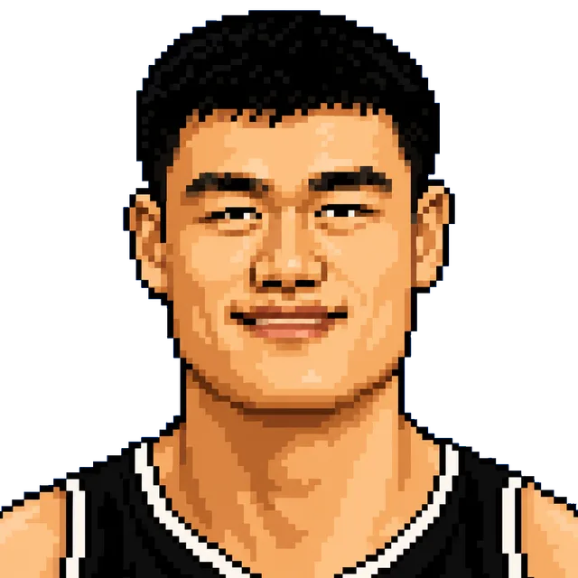 Yao Ming portrait