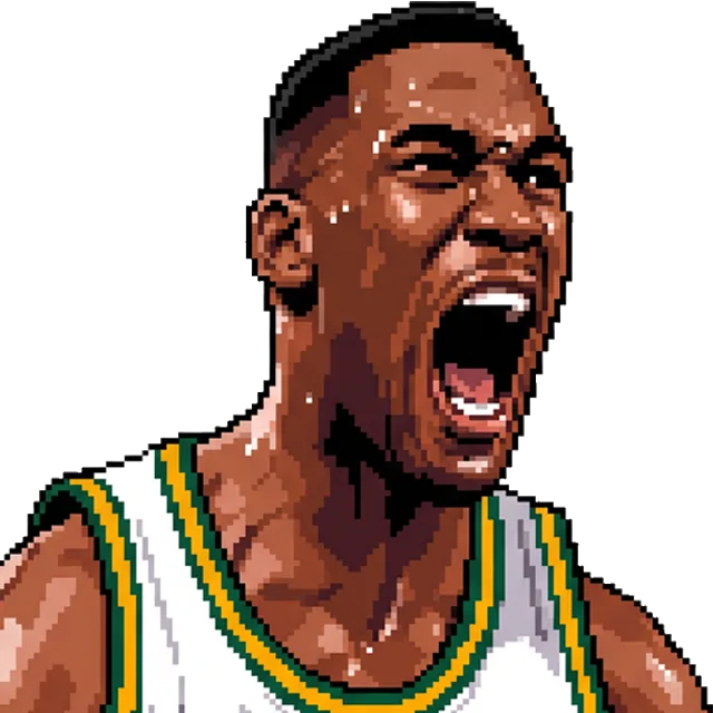 Shawn Kemp portrait