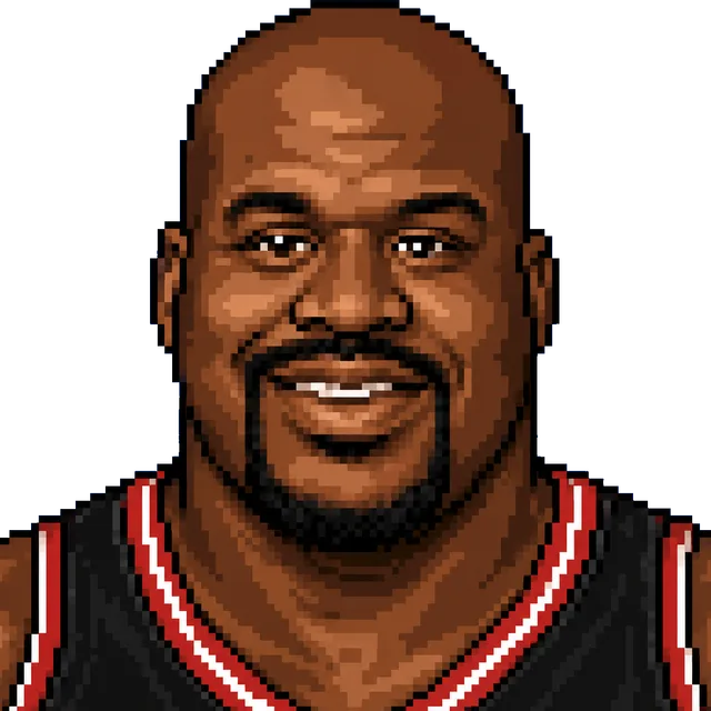Shaquille O'Neal portrait