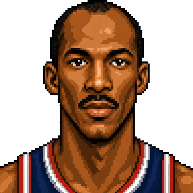 Clyde Drexler portrait