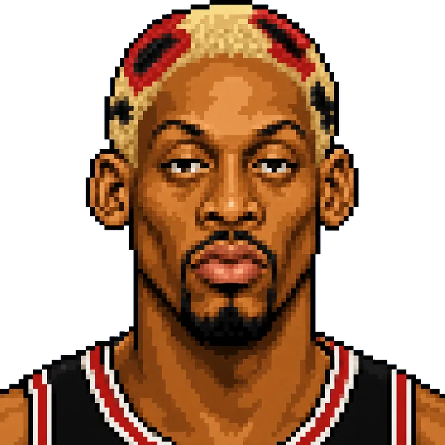 Dennis Rodman portrait