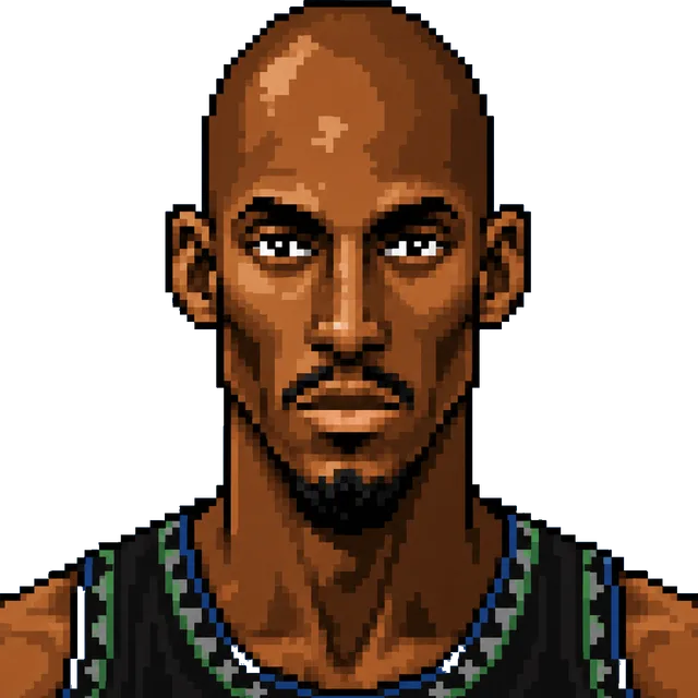 Kevin Garnett portrait