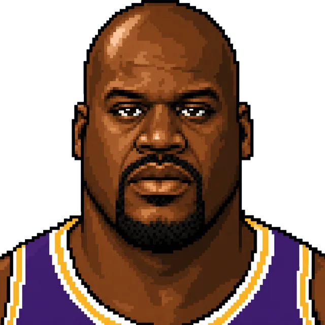 Shaquille O'Neal portrait